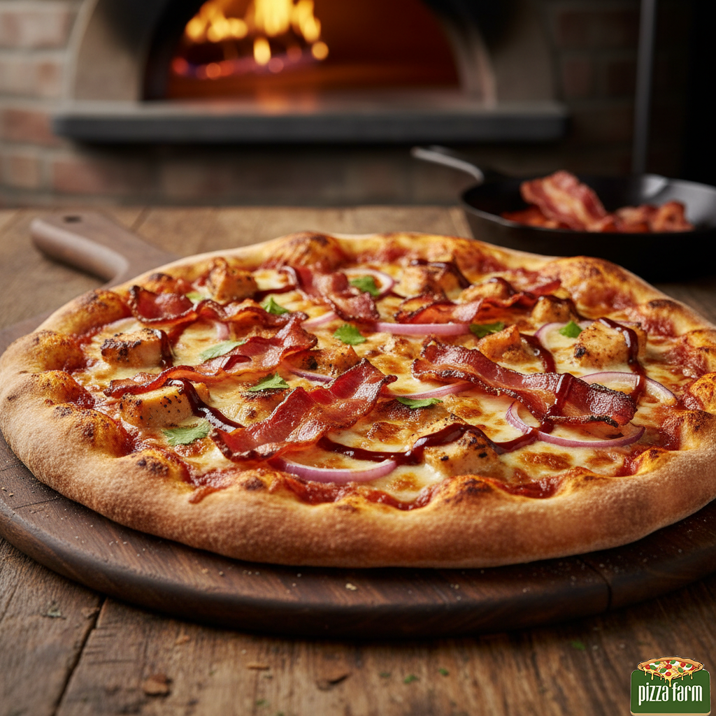 BBQ Chicken Bacon Pizza